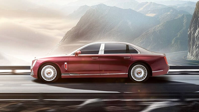 Hongqi Guoya: роскошный гибридный седан готов дать бой Mercedes-Maybach S-класса