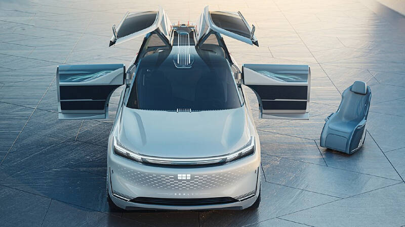 Geely показала в Пекине предвестника нового флагманского кроссовера: живые фото