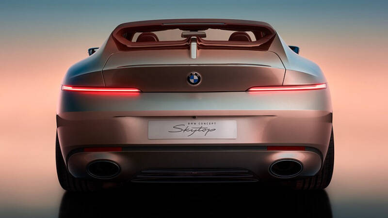 BMW представила концепт Skytop с битурбомотором V8 и чертами BMW Z8
