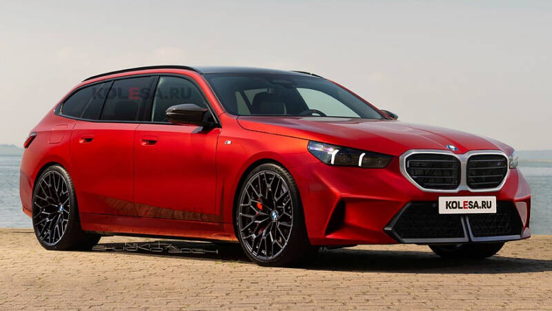 Универсал BMW M5 Touring (G91): новые изображения
