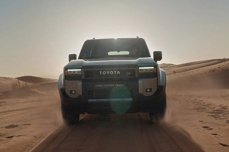 Toyota Land Cruiser Prado нового поколения выходит на рынок Казахстана: объявлены цены