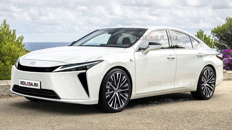 Обновлённый Lexus ES: первые изображения