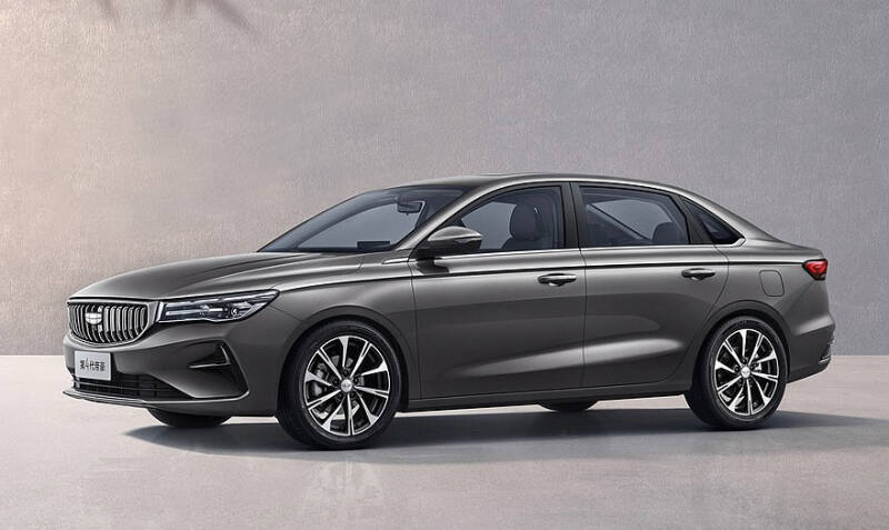 Обновлённый седан Geely Emgrand готовится к старту продаж