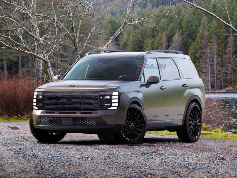 Hyundai Palisade следующего поколения: новые изображения