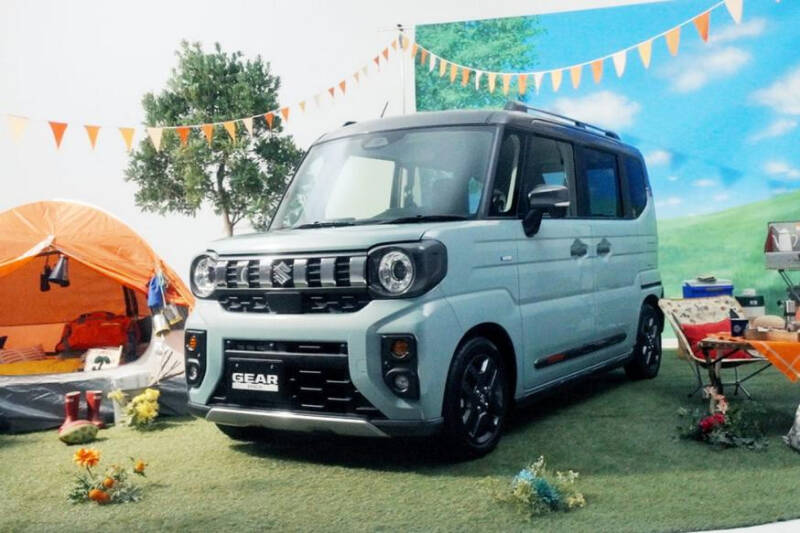 Вэн Suzuki Spacia нового поколения: теперь и «внедорожная» версия Gear
